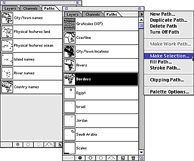 Photoshop Path Dialog Box